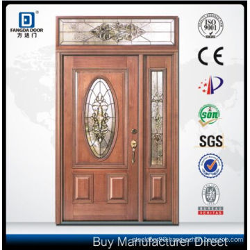 Fangda Fibreglass Double Decorative Glass Door